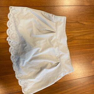 Gray work out skort with pockets